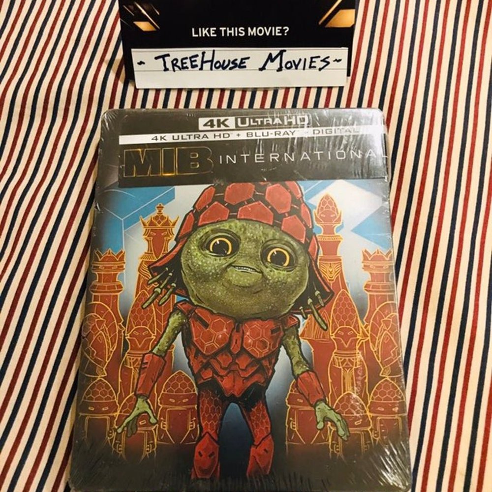MIB International ~ 4K + Blu Ray ~ STEELBOOK ~ New